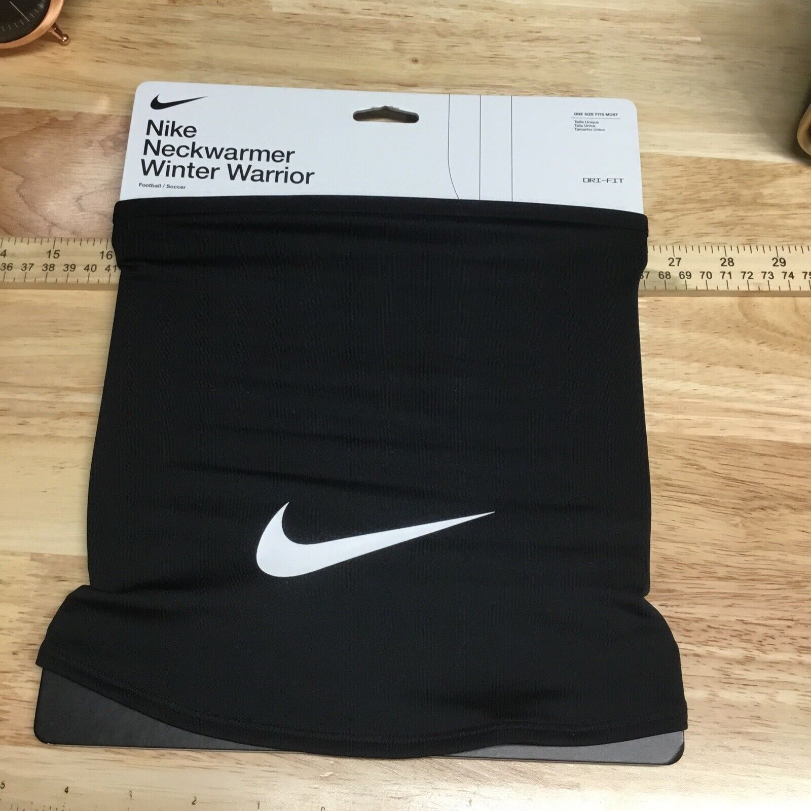 Nike Neck Warmer Winter Warrior Snood Black Face Cover Dc9161011 Brand New
